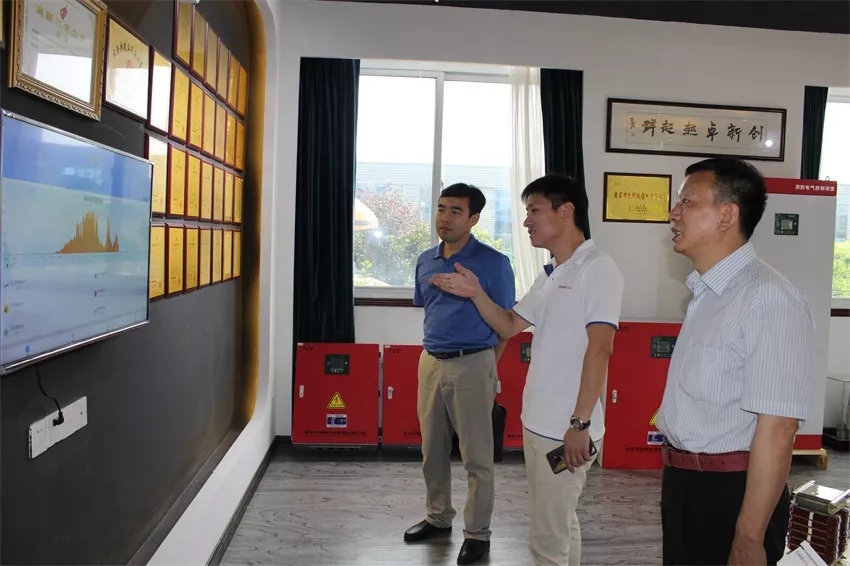 黃石市信訪局謝局長一行蒞臨我司視察指導(dǎo)工作