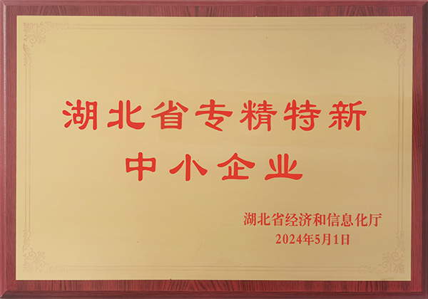 湖北省專精特新中小企業(yè)